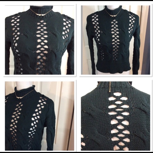 🌙 NWOT Cable Knit Sweater - Picture 2 of 4